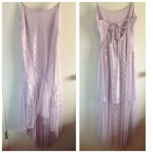 Lavender Elegant Lace Prom/Evening Gown