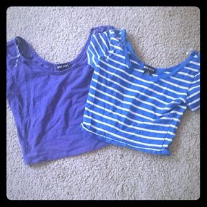 ???? BUNDLE!!???? Wet seal crop tops