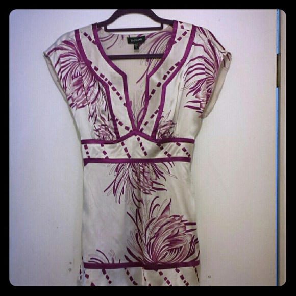 Bebe silk kimono style top