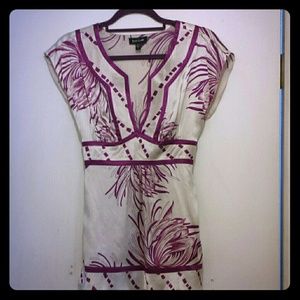 Bebe silk kimono style top