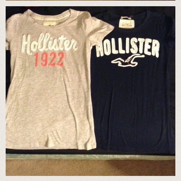 Grey hollister shirt