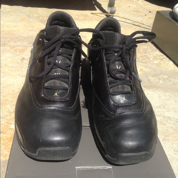 💢SOLD💢Jordan 18 lows black chrome sz 8