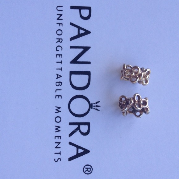 2 authentic pandora spacers