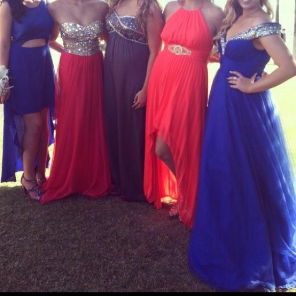 Blue prom dress - Picture 2 of 4