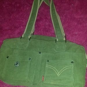 Green cordory levi's purse. Price negotiable