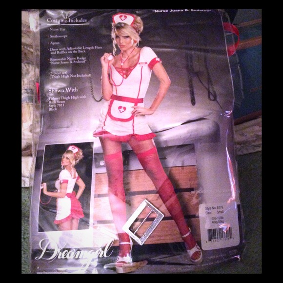 💀Nauty nurse costume!