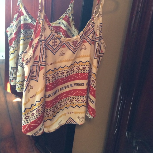 Silk tank top