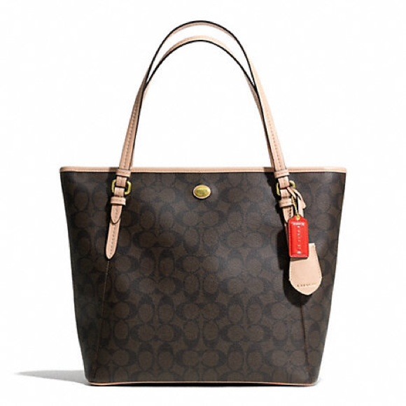 Coach Peyton zip top tote.