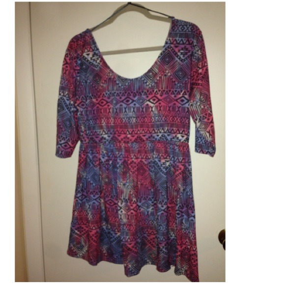 Asos Dress, Patterned Skater Dress