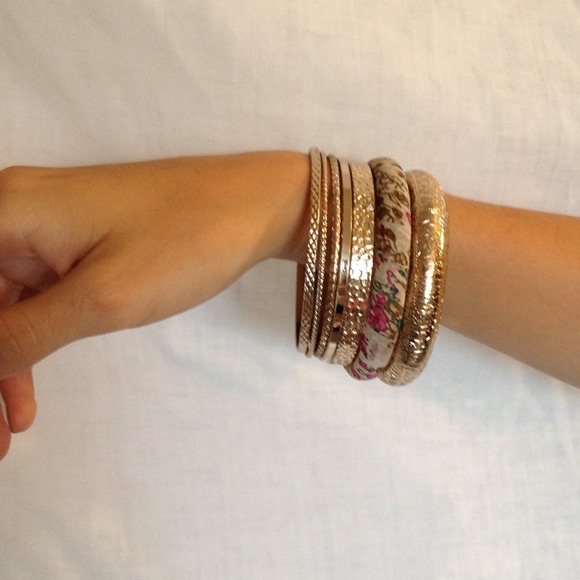 Gold bangles