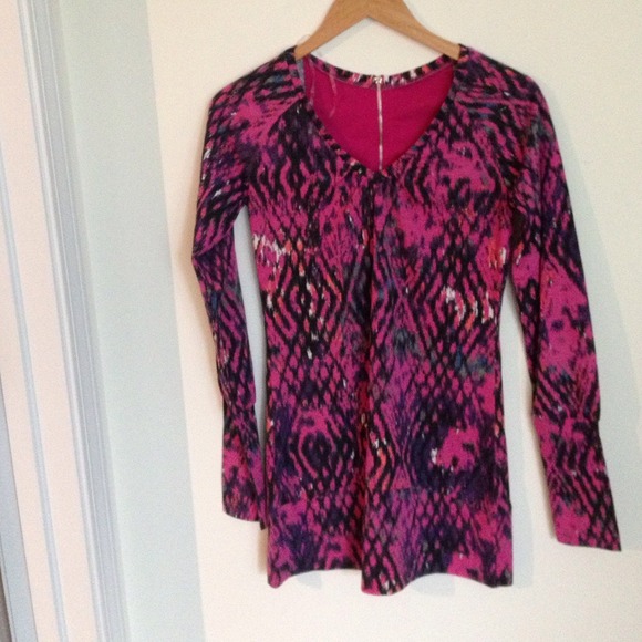 Long sleeve dress small multicolor - Picture 1 of 2