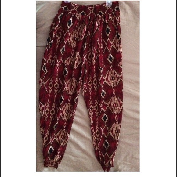 African Print Harem Pants