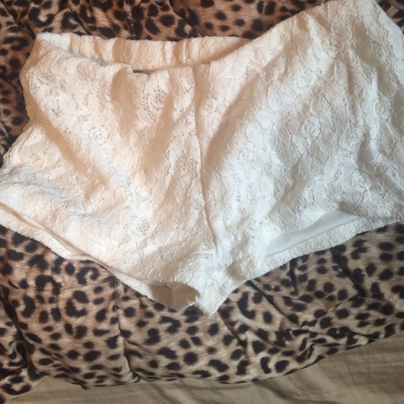 Lace shorts
