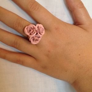 Gold Rose Ring