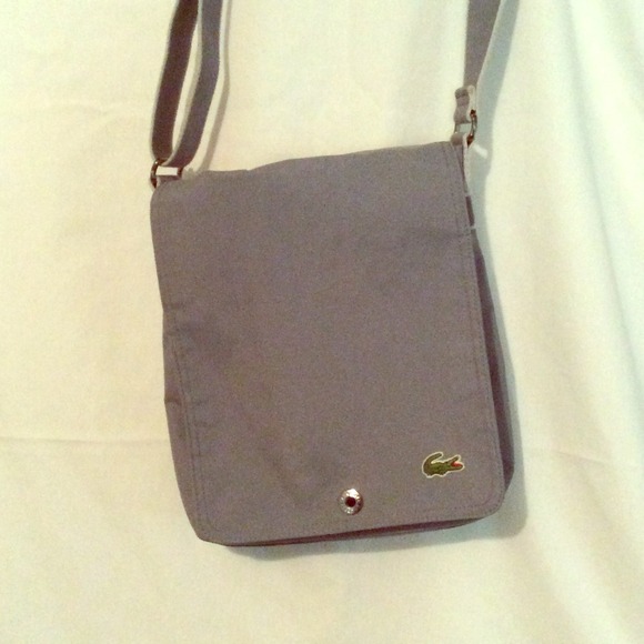 Lacoste medium cross body bag