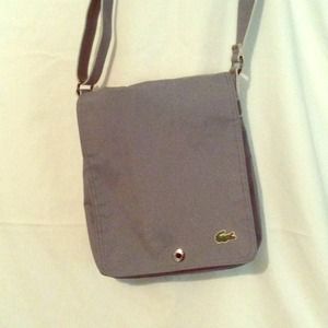 Lacoste medium cross body bag