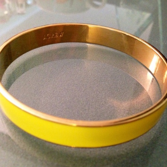 J. Crew Jewelry - JCrew yellow bangle