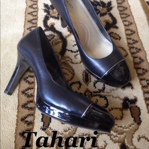 Tahari platform heels
