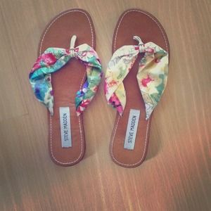 Steve Madden Silk Strapped Sandals