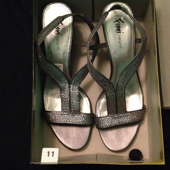 Silver heels