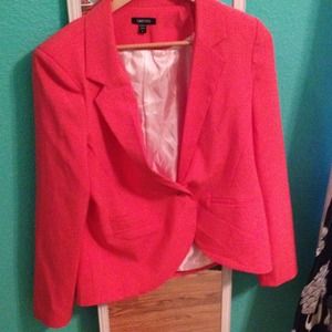 Coral blazer
