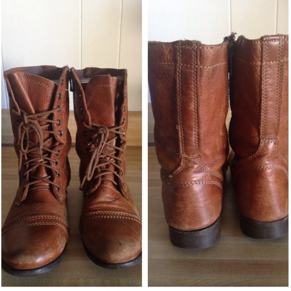 Steve Madden Brown Troopa Boots!