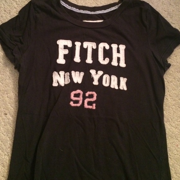 Black Abercrombie t-shirt - Picture 1 of 1