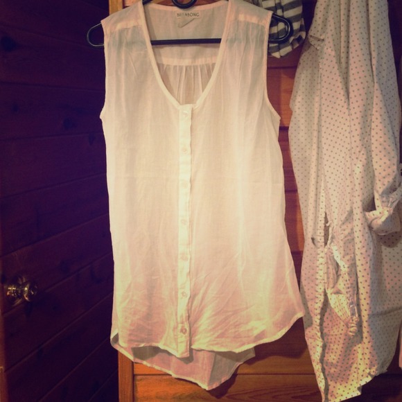 Boho sleeveless blouse