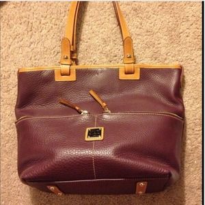 Dooney &Bourke Plum Large Purse