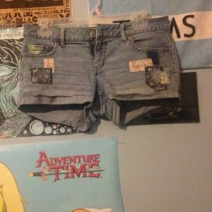 Aero patch shorts