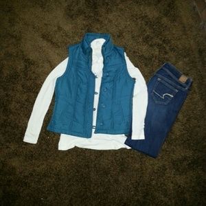 Teal Ski Vest
