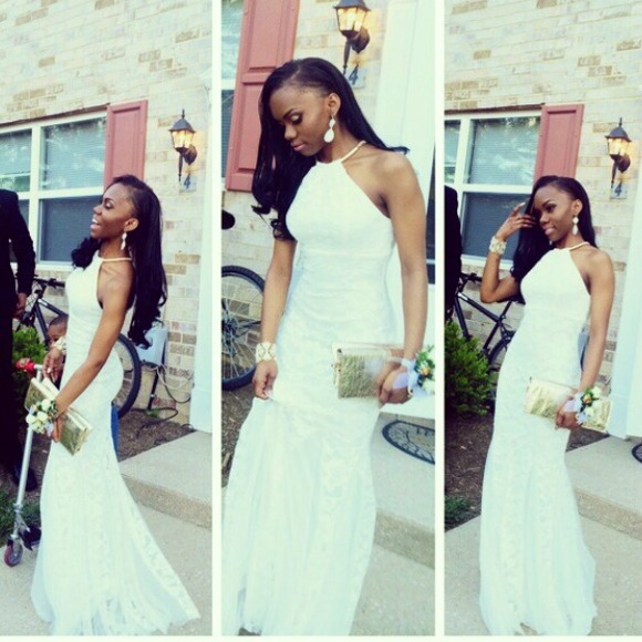 Lace gown