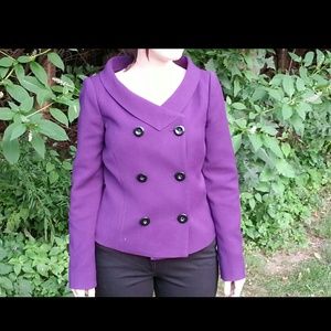 *ON HOLD meh17*Plum Wool Jacket/Blazer