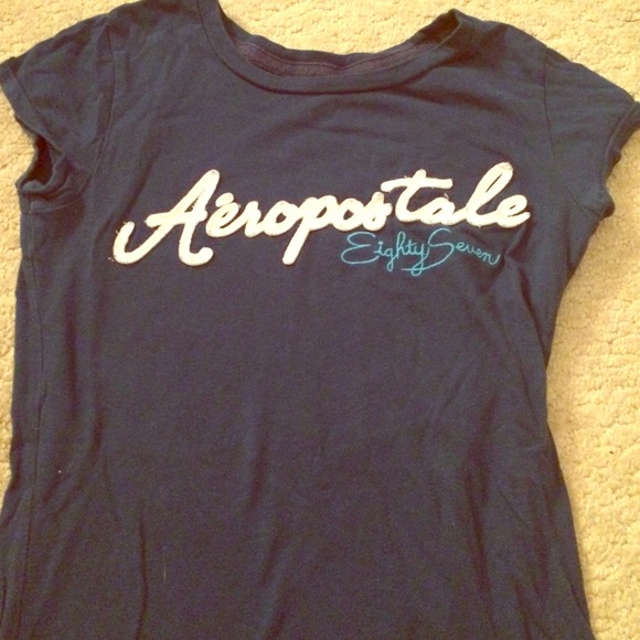 Navy Aeropostale t-shirt - Picture 1 of 1