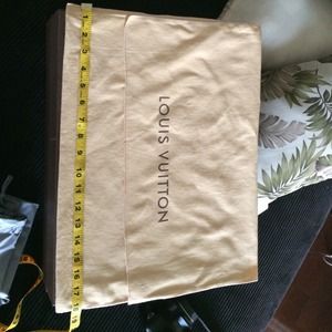 LV Dutch bag and prada sunglass box (bundle )
