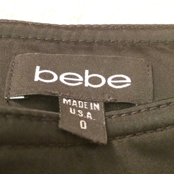 Black bebe pants - Picture 1 of 3