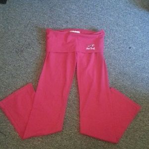 Hollister foldover yoga pants
