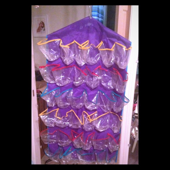 Hanging pocket storage!