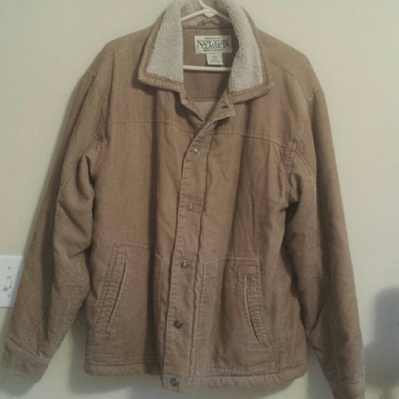 Men's light brown coat