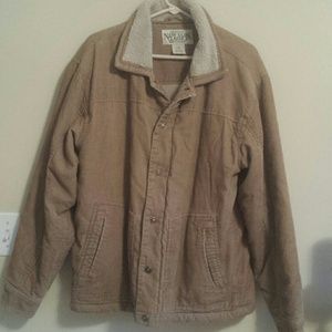 Men's light brown coat