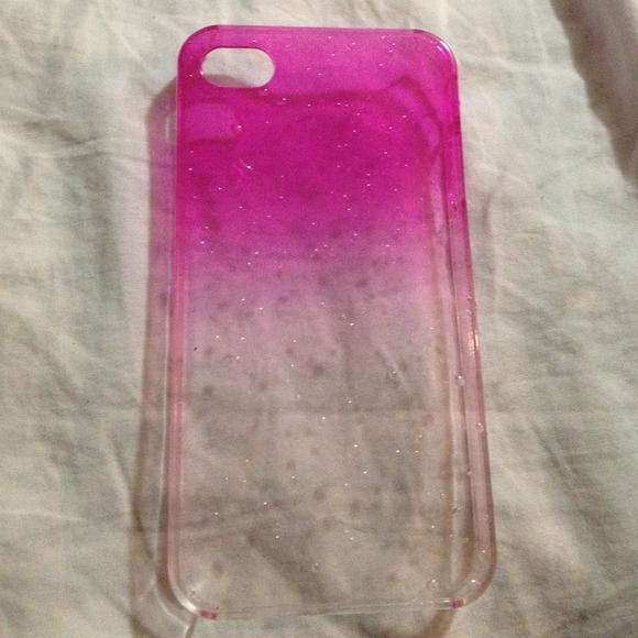 Ombré pink iPhone 4s case