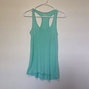 Mint blue tank