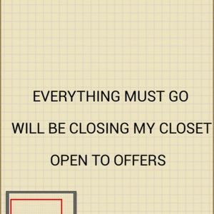 Will drop prices. ..it all needs to go.