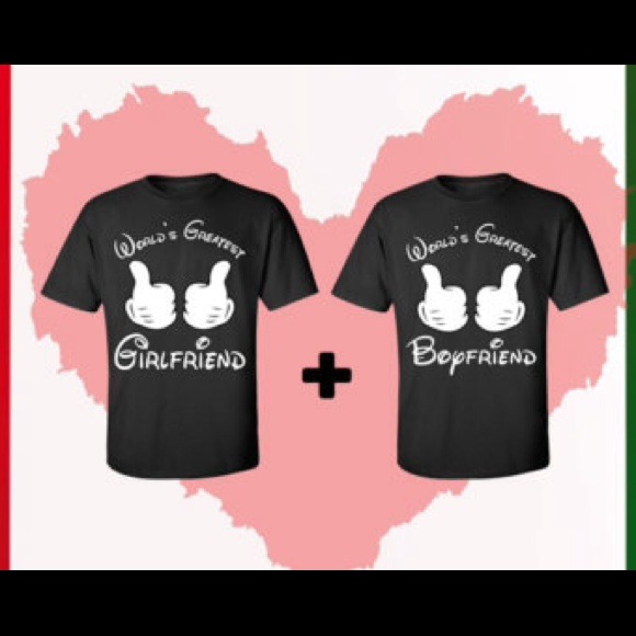 Matching girlfriend and boyfriend shirts! - Picture 1 of 1