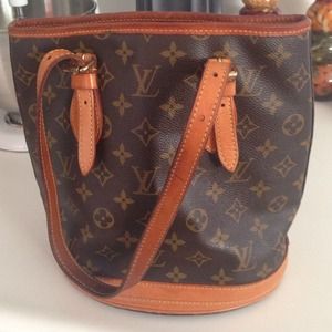Authentic LV small tote