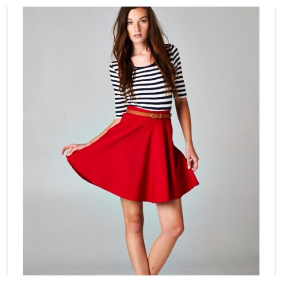 Dresses & Skirts - SOLD OUT 🚫Navy & Red Stripe Dress🚫