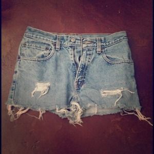 High Waisted cut offs!