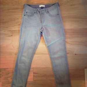 Garage brand grey skinny jeans