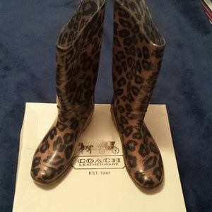 COACH RAINBOOTS