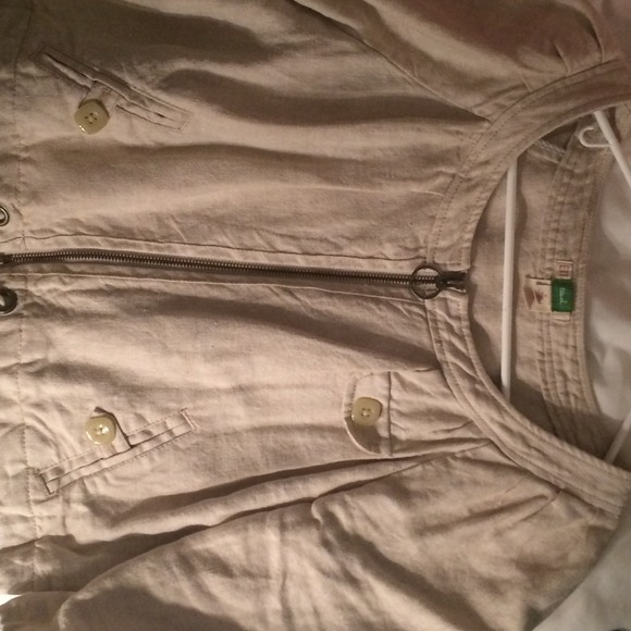 ANTHROPOLOGIE CROPPED JACKET - Picture 2 of 3